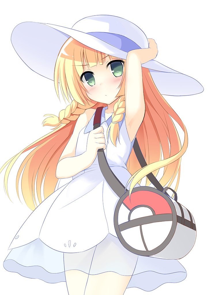 lillie (pokemon and 1 more) drawn by utsunomiya_tsumire