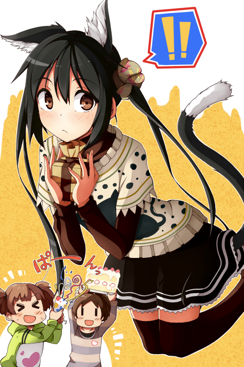 nakano azusa, hirasawa ui, and suzuki jun (k-on!) drawn by soto_miyako