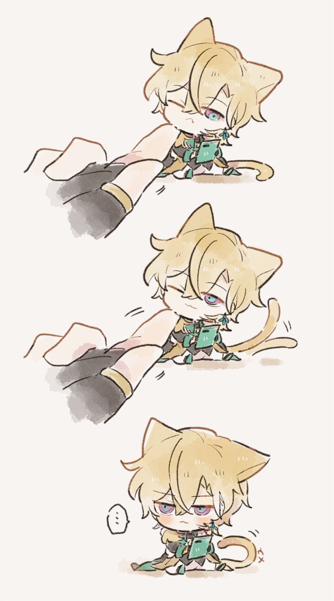 aventurine and dr. ratio (honkai and 1 more) drawn by cheesegohanpan