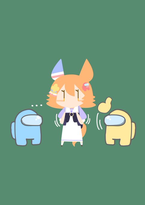 matikanefukukitaru, yellow, red, and cyan (umamusume and 1 more) drawn by sen_(raito-2107)