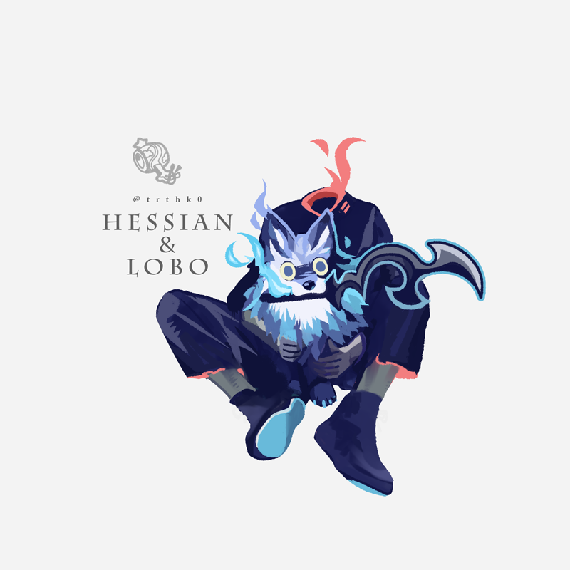 lobo and hessian (fate and 1 more) drawn by hiko_(lg612)