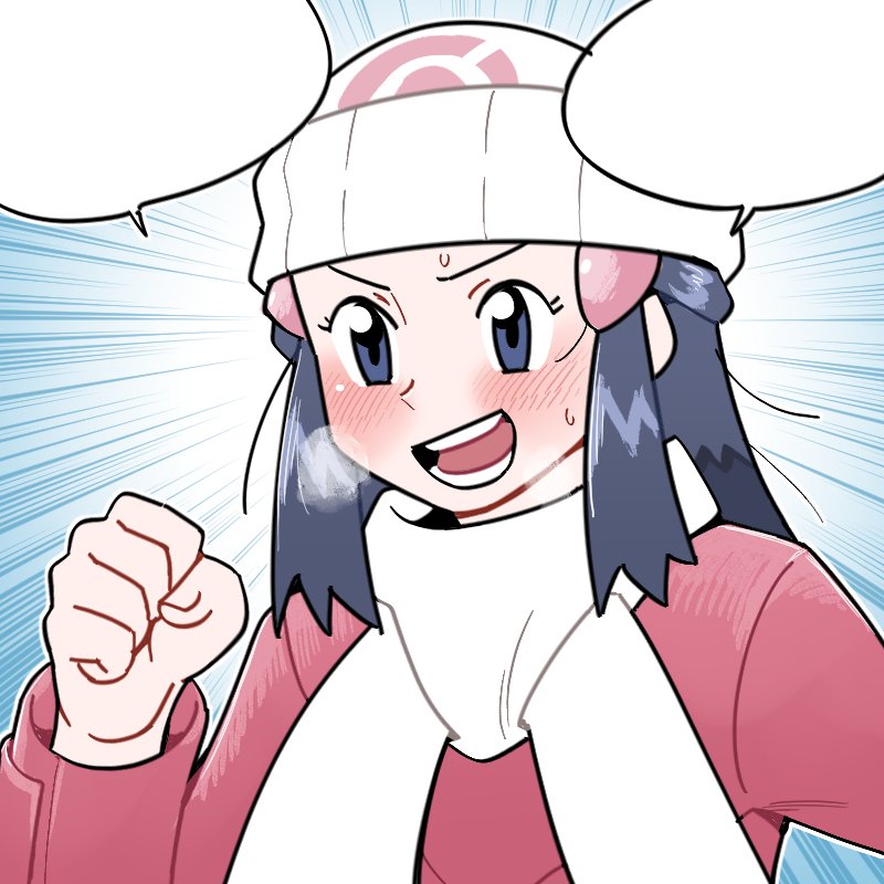 dawn (pokemon and 2 more) drawn by nutkingcall