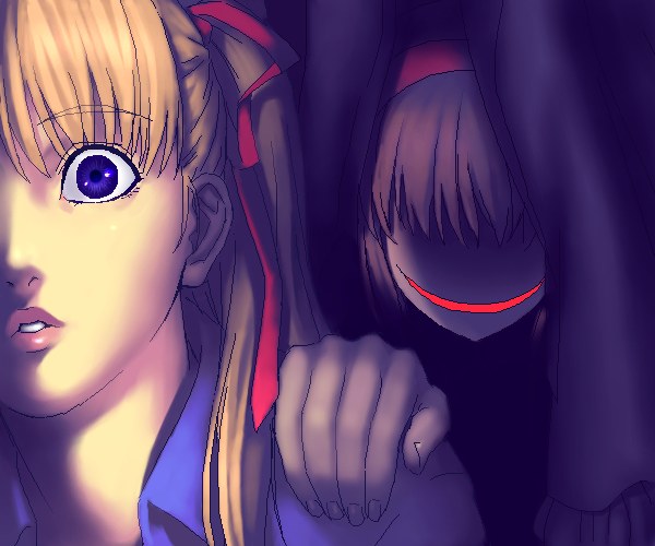 tsukimiya ayu and sawatari makoto (kanon) drawn by zen_(kamuro)