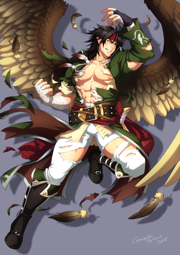 tibarn (fire emblem and 1 more) drawn by crescentia_fortuna