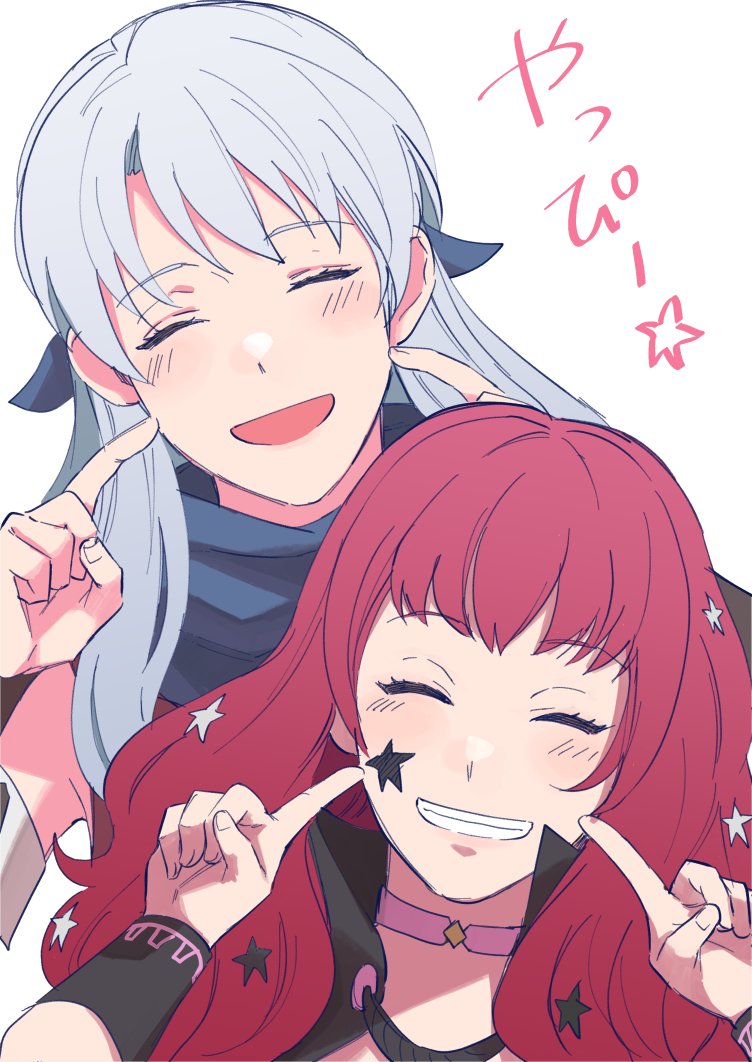 yunaka and micaiah (fire emblem and 2 more) drawn by mae_(ymed930906)