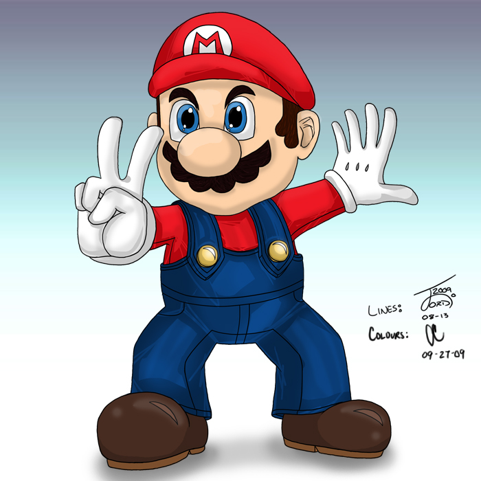 mario (mario and 1 more) drawn by jpop-junkie and shadowmkii