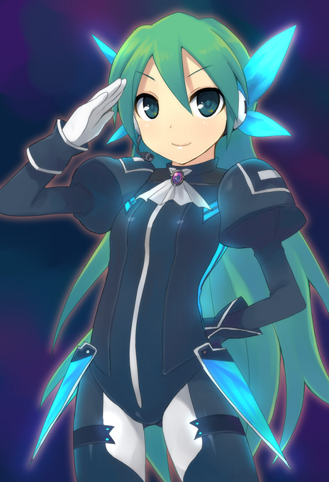 hatsune miku (vocaloid and 1 more) drawn by otoutogimi