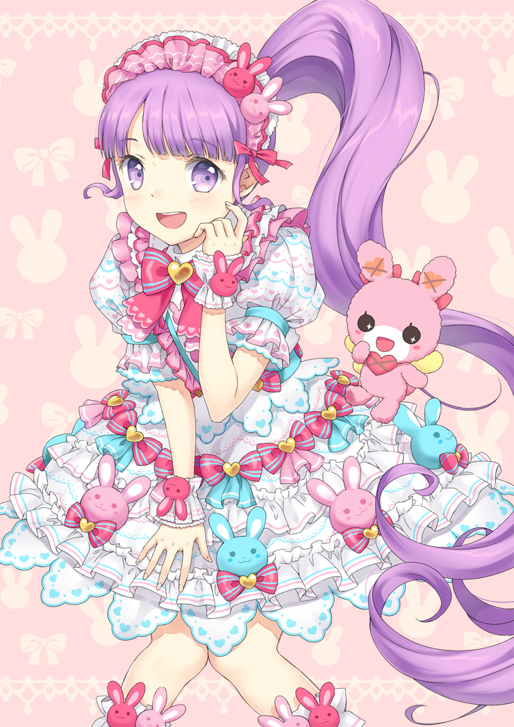 manaka non and usacha (pretty series and 1 more) drawn by unya_(unya-unya)
