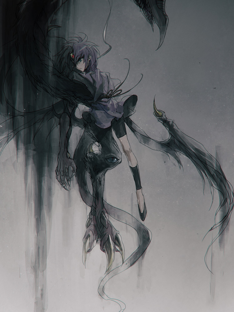 yubel (yu-gi-oh! and 1 more) drawn by moribuden