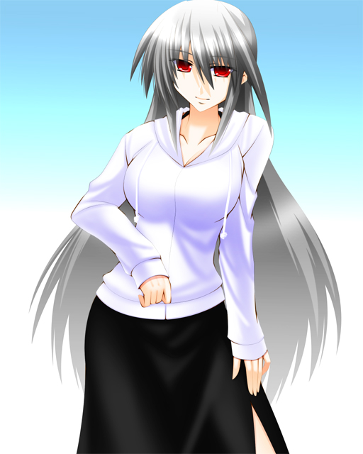 reinforce (lyrical nanoha and 2 more) drawn by engo_(aquawatery)