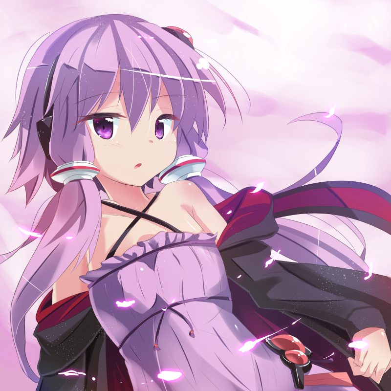 yuzuki yukari (vocaloid and 1 more) drawn by ryogo