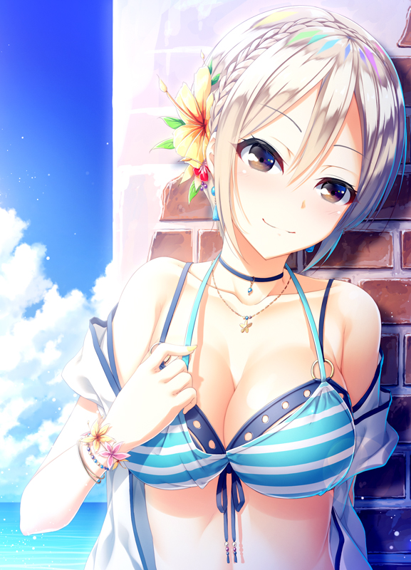 shiomi syuko (idolmaster and 2 more) drawn by kine-c