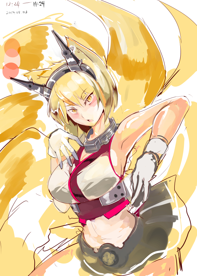 yakumo ran and mutsu (touhou and 1 more) drawn by nyuu_(manekin-eko)