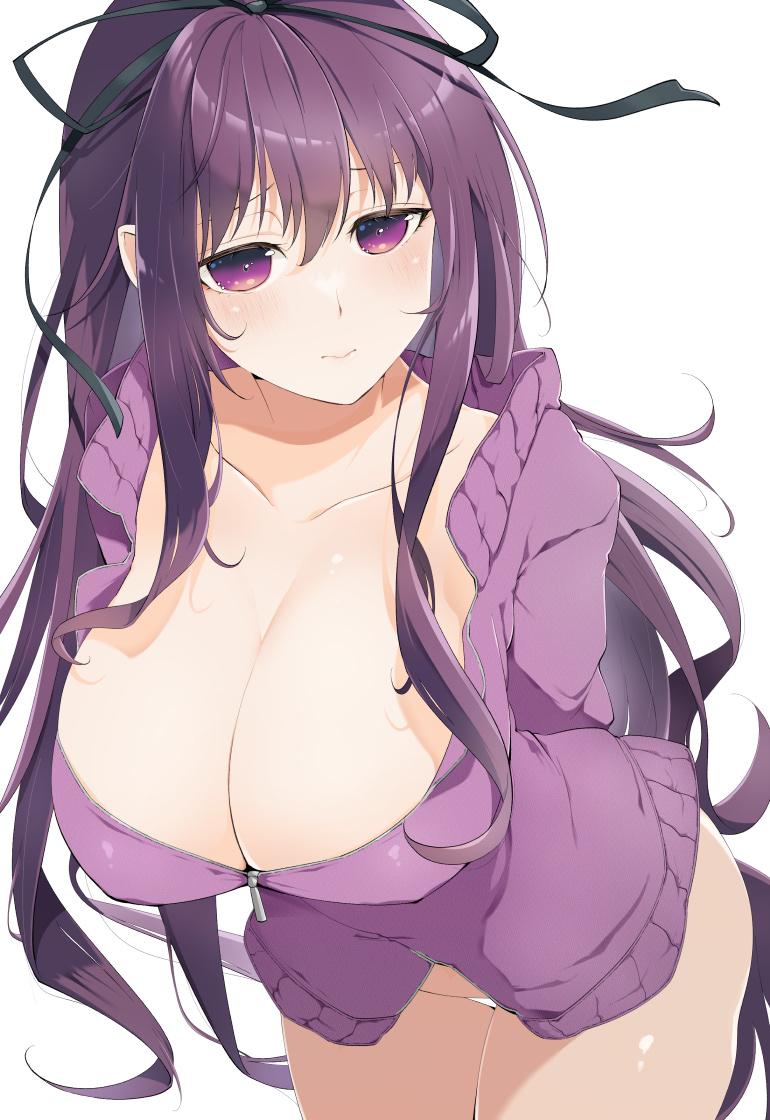 murasaki (senran kagura and 1 more) drawn by kinako_(mzknk0)