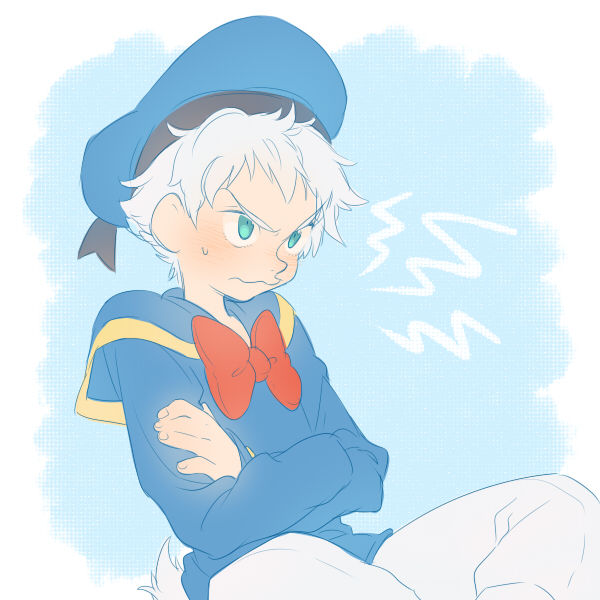 donald duck (mickey mouse & friends) drawn by kiri_futoshi