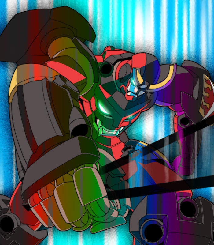 gurren-lagann (tengen toppa gurren lagann) drawn by tofu_juuji