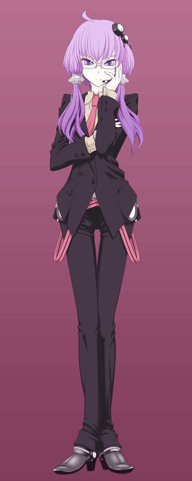 yuzuki yukari (vocaloid and 1 more) drawn by mdc_honpo