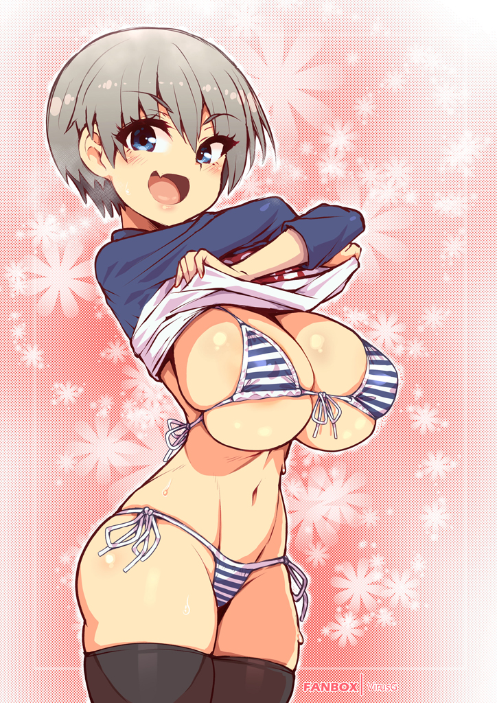 uzaki hana (uzaki-chan wa asobitai!) drawn by virus-g