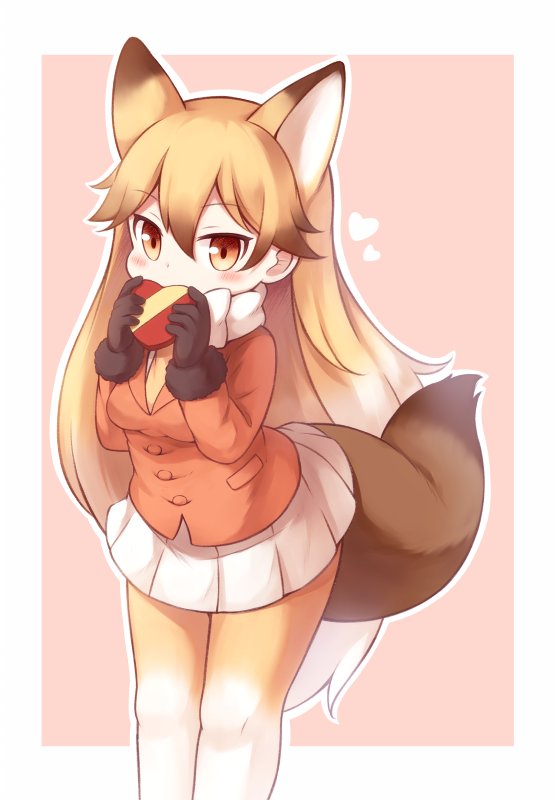 ezo red fox (kemono friends) drawn by matsuu_(akiomoi)
