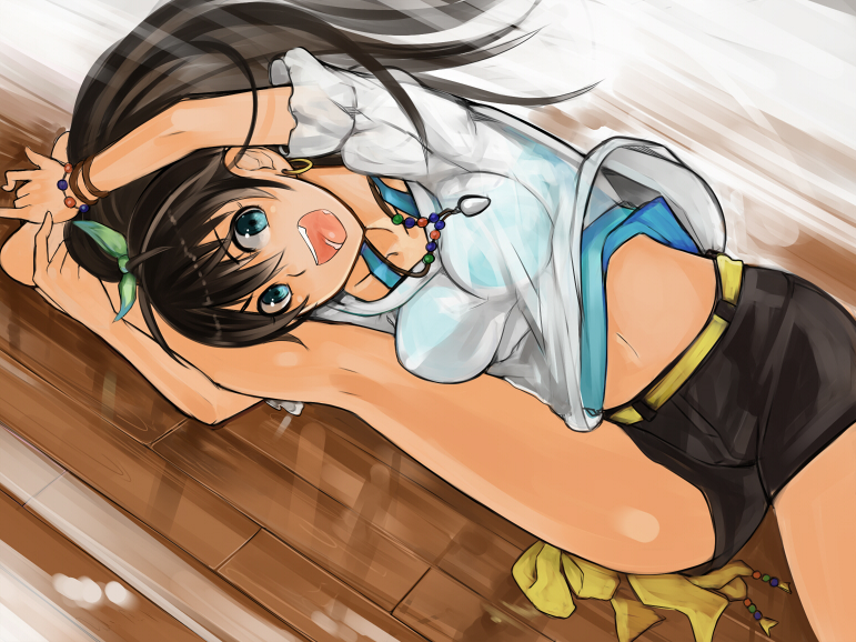 ganaha hibiki (idolmaster and 1 more) drawn by nerotarou