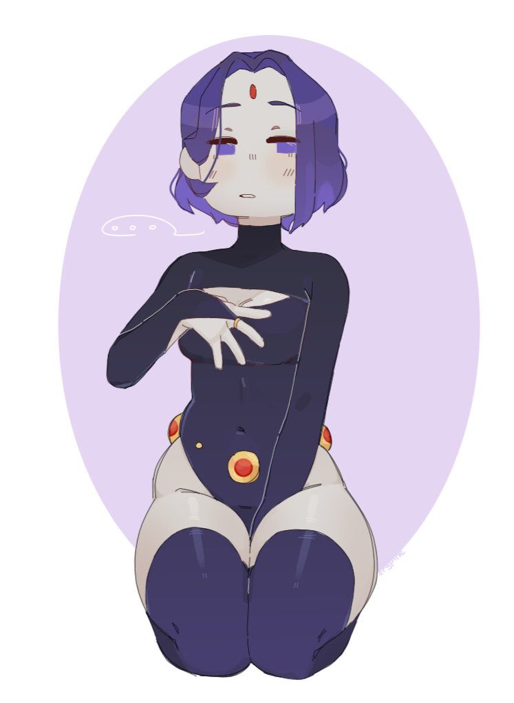 raven (dc comics and 1 more) drawn by organsoup
