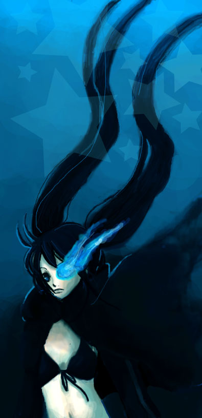 black rock shooter (black rock shooter) drawn by noriko_(hacca0414)