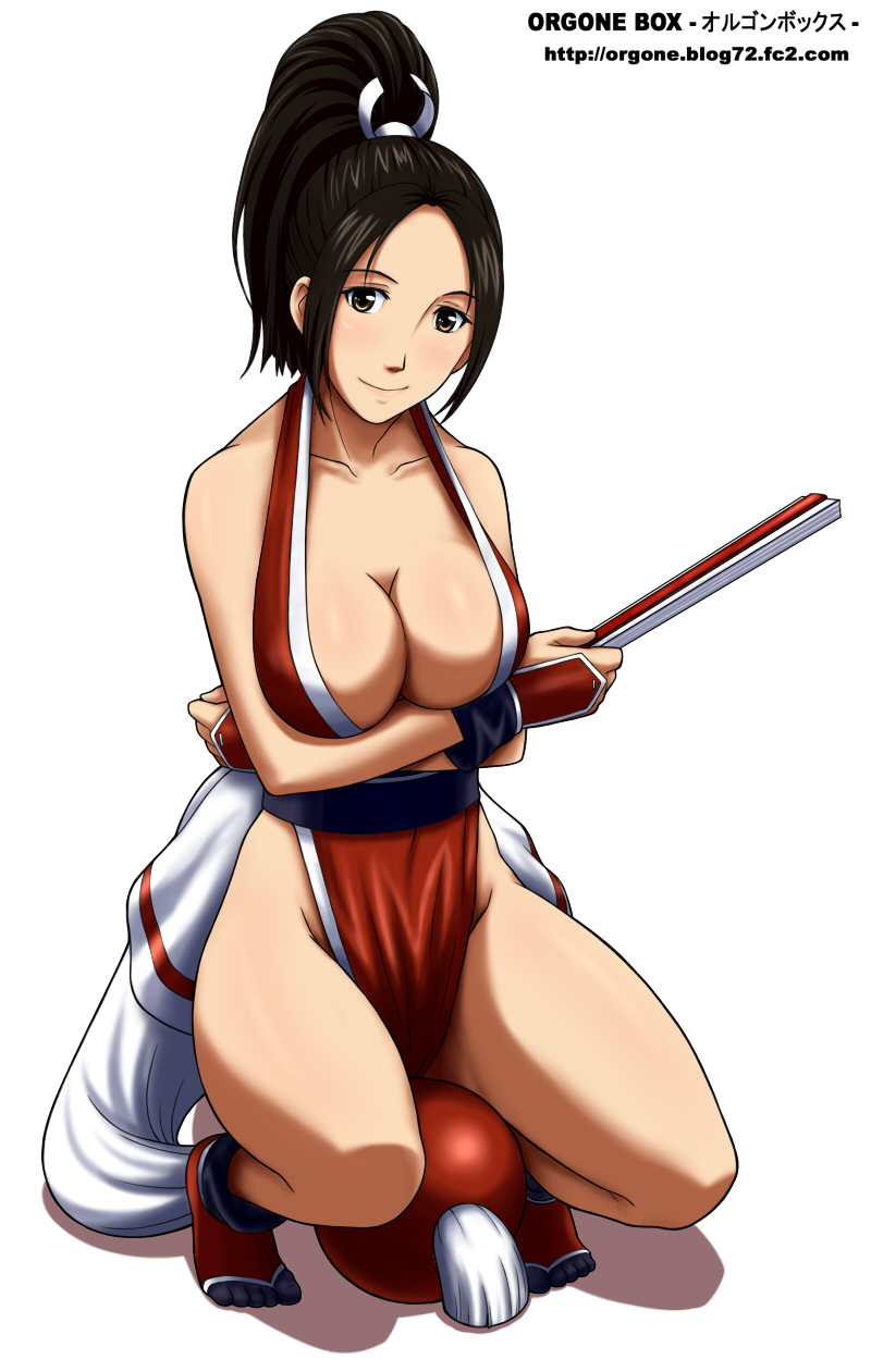 shiranui mai (the king of fighters and 1 more) drawn by yas