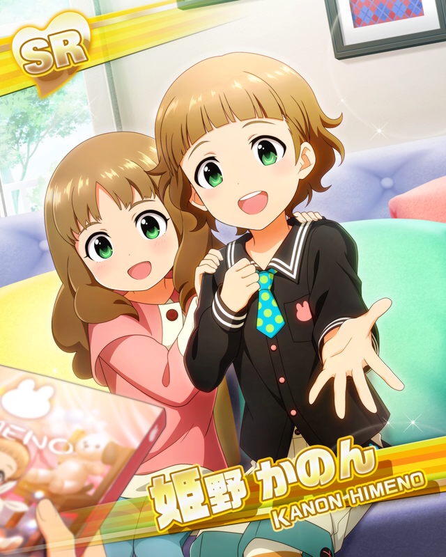 himeno kanon and kanon's sister (idolmaster and 1 more)