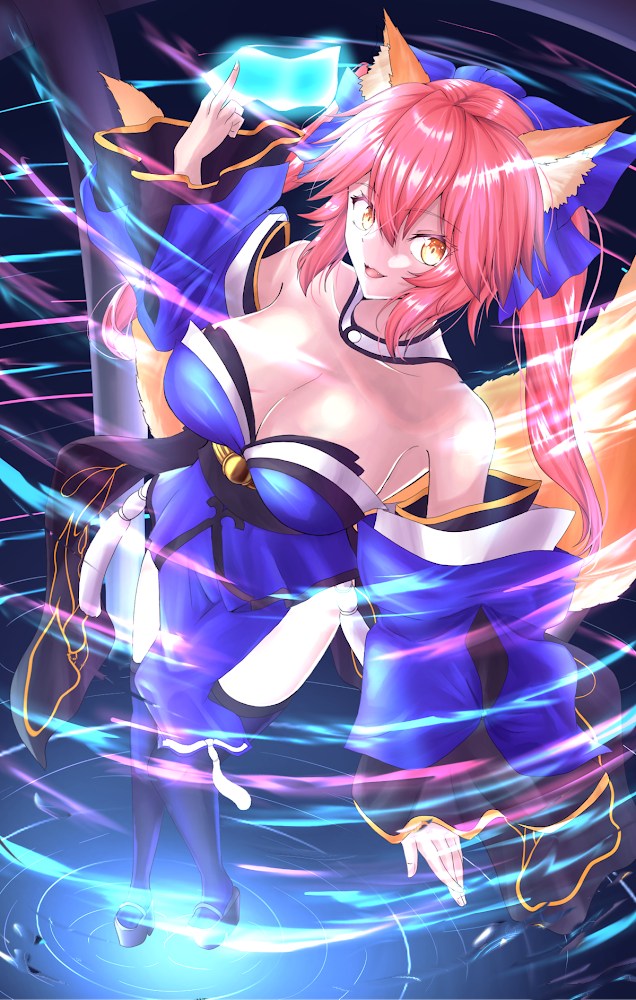 tamamo and tamamo no mae (fate and 4 more) drawn by ilsa34660285