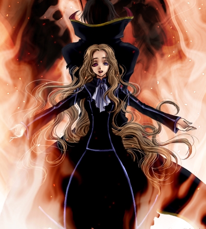 lelouch vi britannia and nunnally vi britannia (code geass)