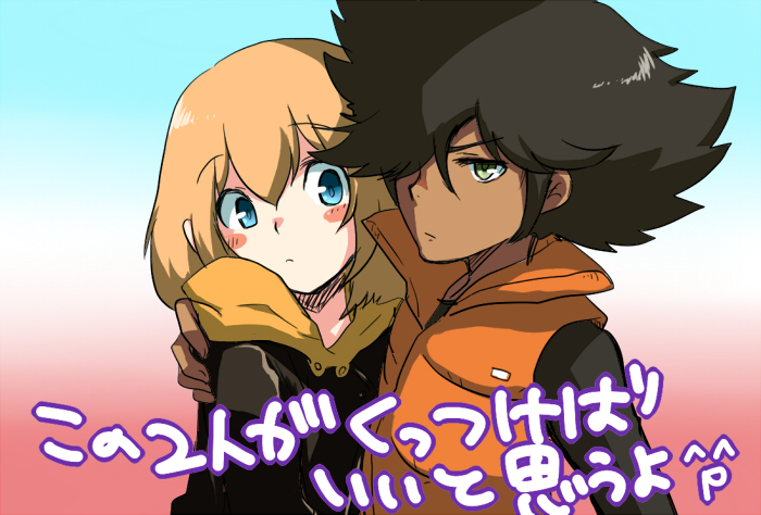 joey jones and simon kaina (heroman) drawn by namasu