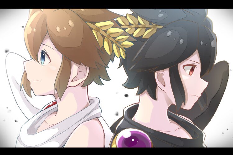 pit and dark pit (kid icarus and 1 more) drawn by waffuum