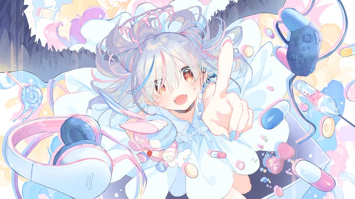 amane lilia (indie virtual youtuber) drawn by zuho_(vega)