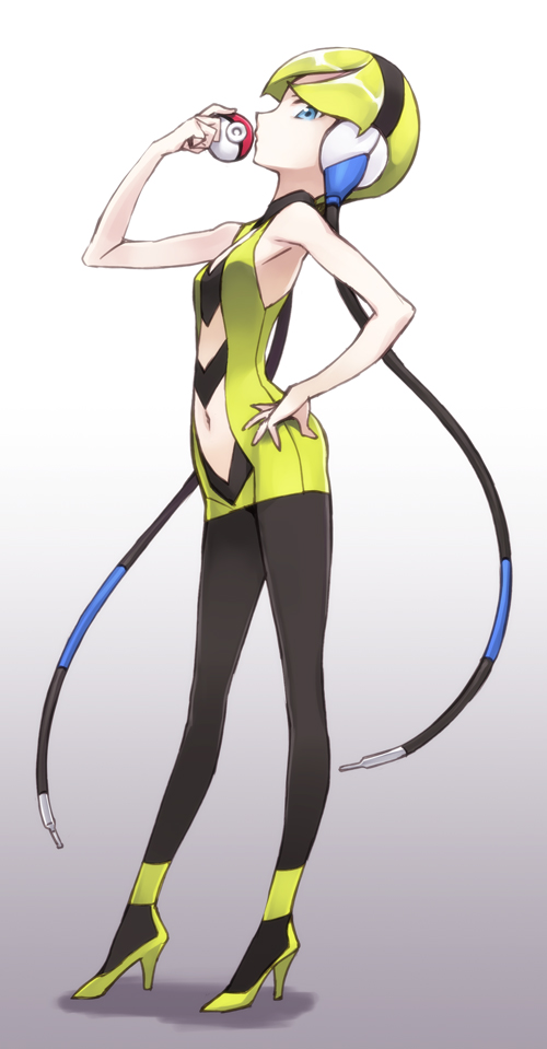 elesa (pokemon and 1 more) drawn by matsuryuu