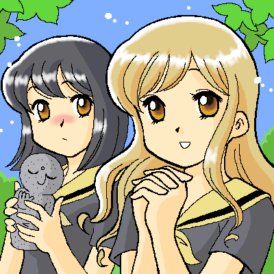 toudou shimako and nijou noriko (maria-sama ga miteru)