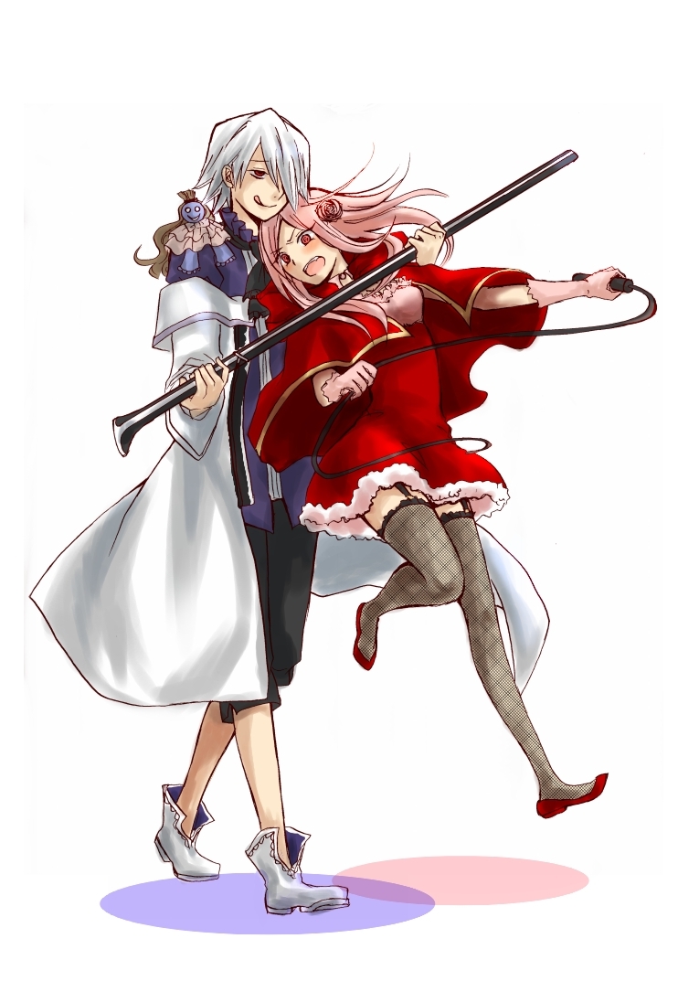 xerxes break, emily, and charlotte (pandora hearts) drawn by sirosia
