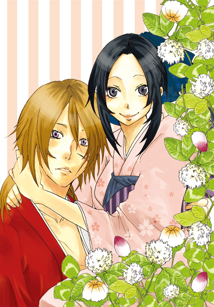 himura kenshin and kamiya kaoru (rurouni kenshin) drawn by reico