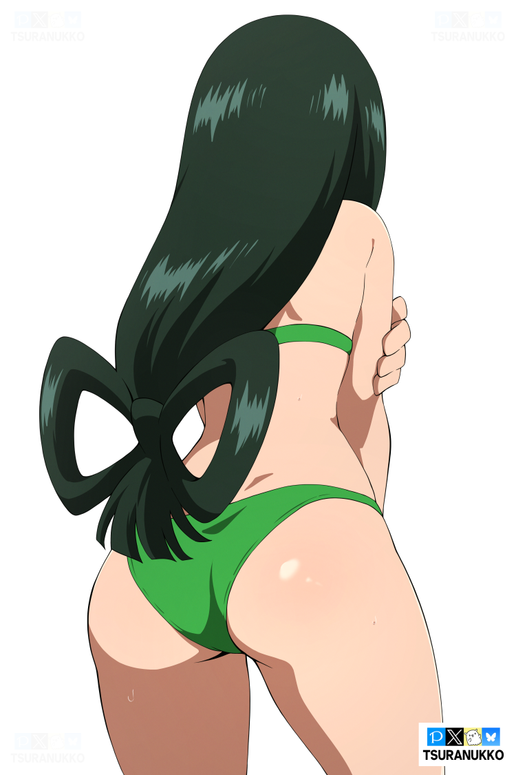 asui tsuyu (boku no hero academia) drawn by tsuranukko