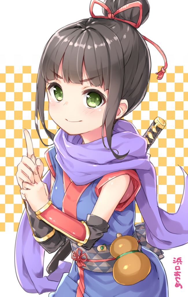 hamaguchi ayame (idolmaster and 1 more) drawn by kuresuku_(lessons)