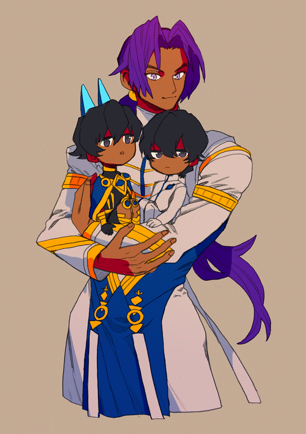 arjuna, arjuna alter, and bhima (fate and 1 more) drawn by tnaym