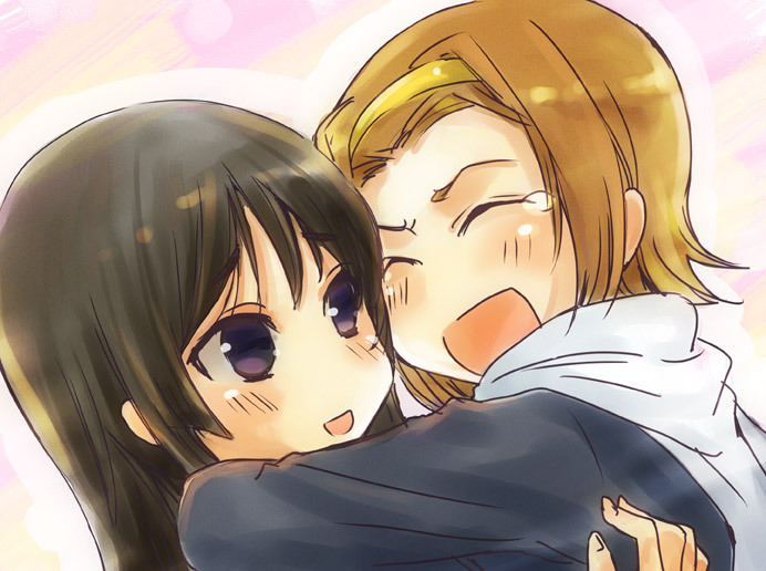 akiyama mio and tainaka ritsu (k-on!) drawn by hibi