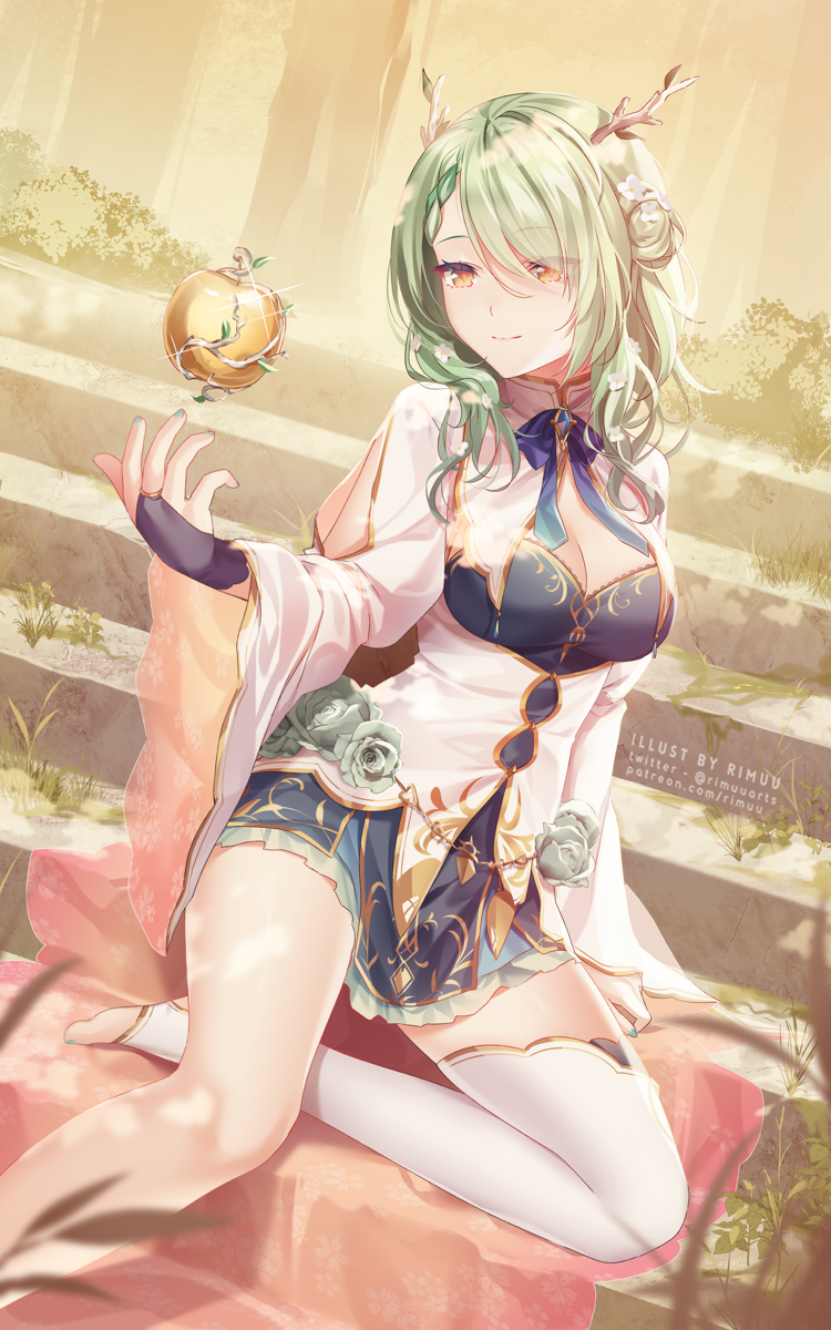 ceres fauna (hololive and 1 more) drawn by rimuu