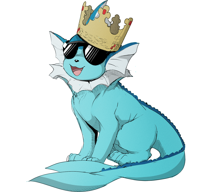 vaporeon (pokemon) drawn by mnstrcndy