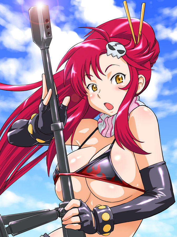 yoko littner (tengen toppa gurren lagann) drawn by ueyama_michirou