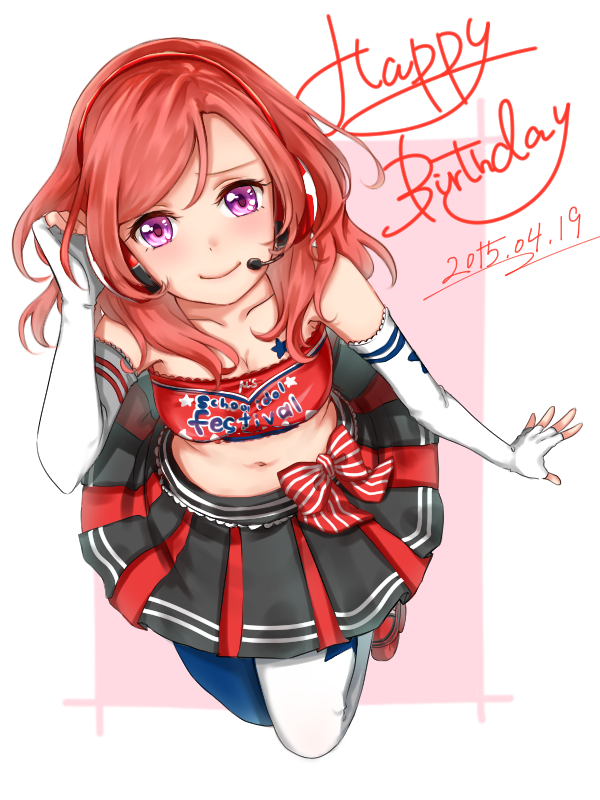 nishikino maki (love live! and 2 more) drawn by marimuu