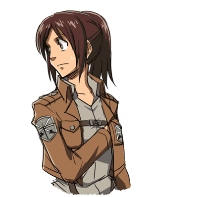 sasha blouse (shingeki no kyojin) drawn by matsu-sensei