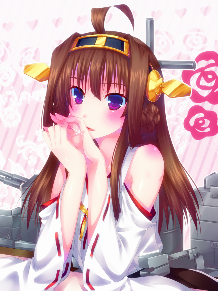 kongou (kantai collection) drawn by door_to_heaven