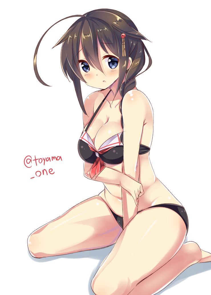 shigure and shigure kai ni (kantai collection) drawn by akito_9999