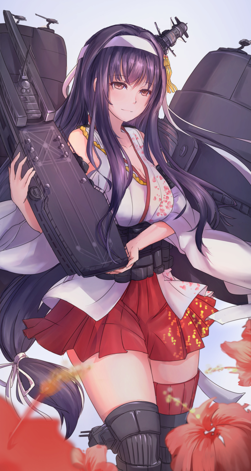fusou and fusou kai ni (kantai collection) drawn by antiqq