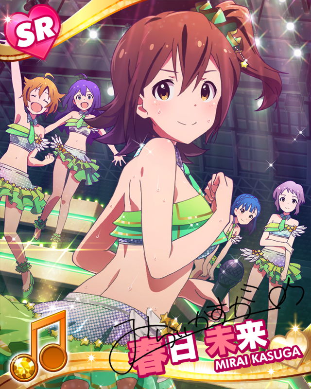 makabe mizuki, nanao yuriko, ibuki tsubasa, mochizuki anna, and kasuga mirai (idolmaster and 1 more)
